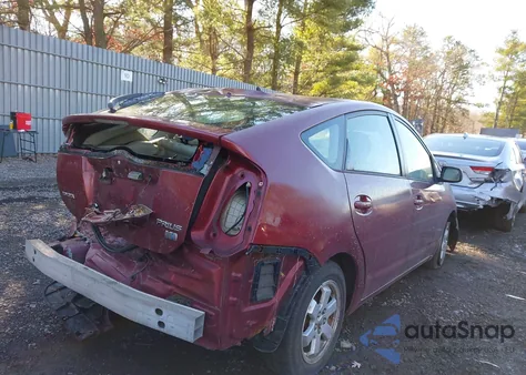 2005 Toyota Prius from USA, damaged, VIN JTDKB20U257048356